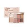 05#Nara Cereal Eyeshadow Palette, Boiling Topic on SNS, High Color, No Disposal Colors, Eyeshadow, Glitter, Eyeshadow, Cosmetics, 7 Colors, Daily Life, High Color, Long Lasting, Unique Powder Cosmetic Tray