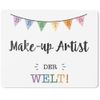 JUNIWORDS Mauspad Mousepad, Bester Make-up Artist der Welt (5709700)