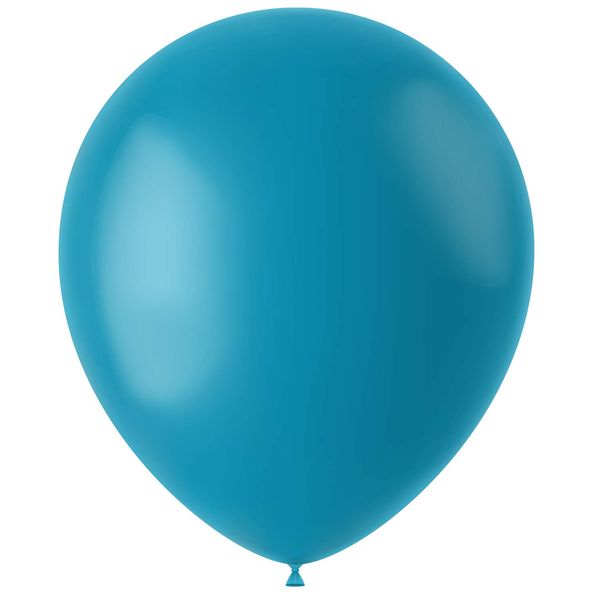 Folat - Balloons Calm Turquoise Matt 33cm - 100 pieces