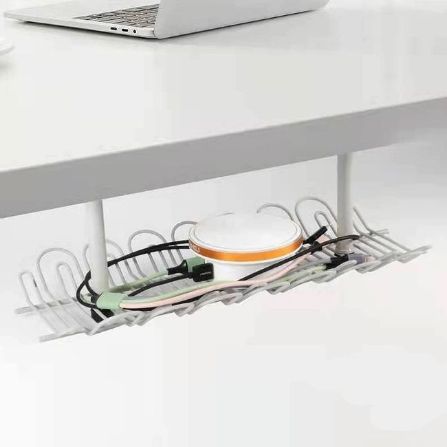 Storage Rack Desk Cable Management Tray