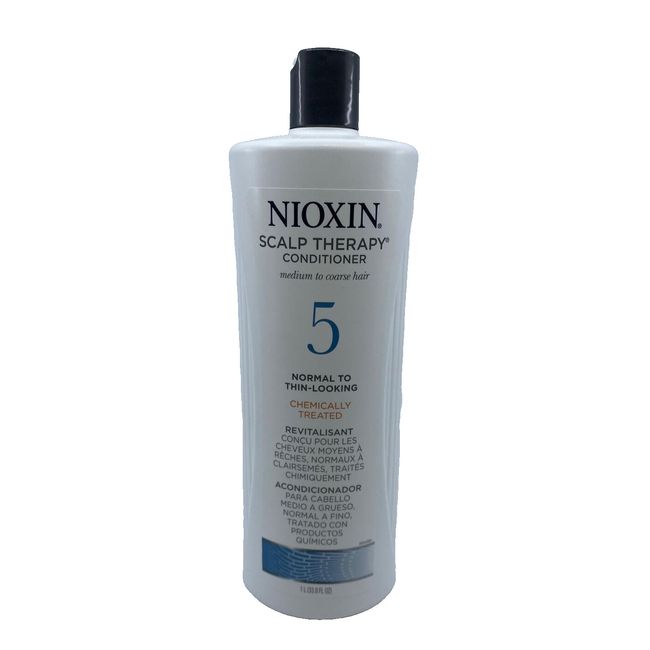 Nioxin Cleanser 5 Conditioner for Normal to Thin-Looking Hair, 33.8oz, 1ea