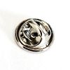Rattling Stork Healing Beard Knuckle Leg with Baby Metal Button Pin Badge, Metal
