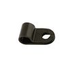 Connect 30351 Black Nylon P-Clip 6.0mm 100pc