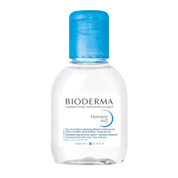 Bioderma Hydrabio H2O - Cleansing & Moisturising Micellar Water for Dehydrated Skin, Gentle Cleanser to Remove Impurities & Make Up Remover for Face & Eyes, 100ml