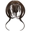 Priscilla TFX-106-TNC Fluffy Hand Planted Whorl Bangs Wig, Nuance Curl Bangs, Heat Resistant, Natural Color