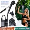 Portable Camping Shower with Filtered Head 6000mAh Rechargeable Electric Pump