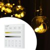 FVZWKHD 2.4G 4 Zone 86 Panel/CCT Smart LED Controller Dual Color Temperature Touch Controller for LED Light Control
