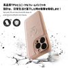 Panda Baby iPhone 15 Pro Leather Case with Genuine Leather Texture (Pink)
