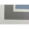 Alex Miles "Reflections II" Hand Signed &# Framed Serigraph Mid-Century Art