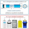 2 Pack Universal Compatible 50 GPD Reverse Osmosis RO Membrane NSF certificated