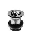 Xcel Home 2x Unslotted Chrome Flip Basin Waste Replacement Brass Sink Basin Plug