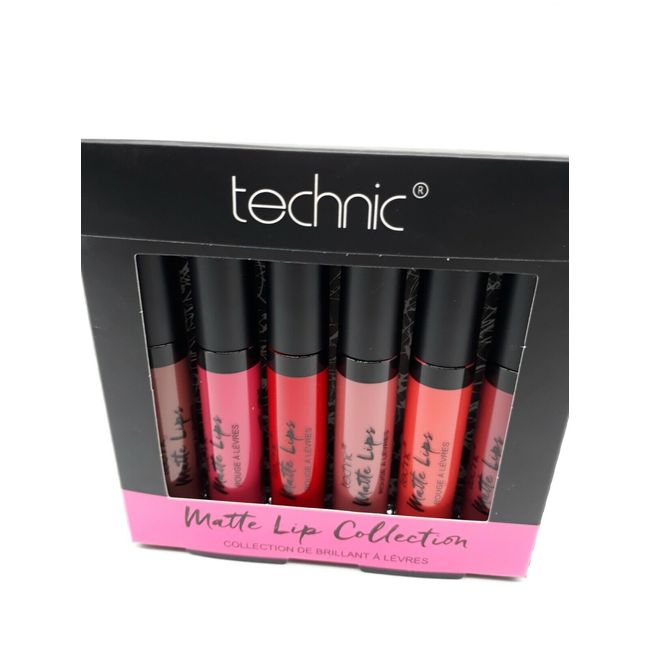 Tecchnic Nude Edition 6 Liquid Matte Collection Lip Collection.