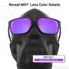 Mryok+ Polarized Replacement Lenses for Oakley Crossrange - Plasma Purple