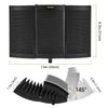 TONOR Microphone Isolation Shield, Studio Mic Sound Absorbing Foam Reflector ...