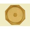 Gold Tray 8 Corners 6 # # # # (10 Pieces)