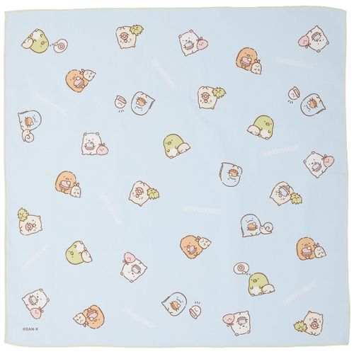 San-X CH43604 Sumikko Gurashi Lunch Napkin Blue
