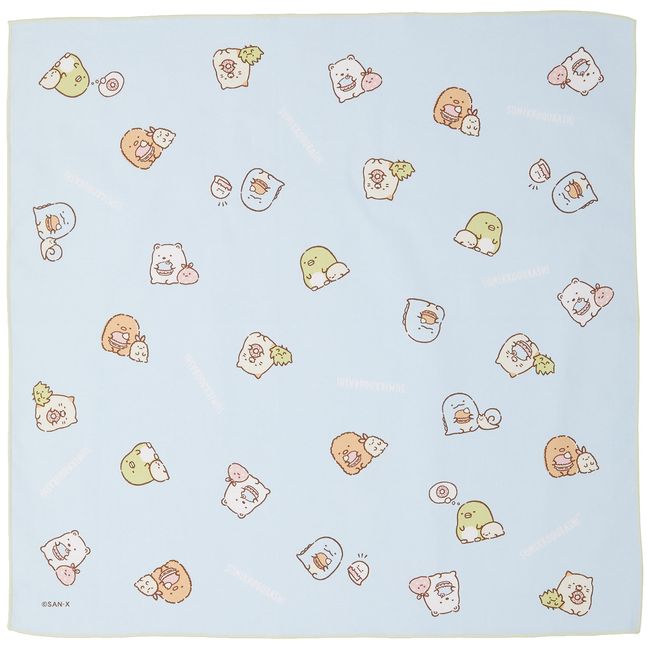 San-X CH43604 Sumikko Gurashi Lunch Napkin Blue