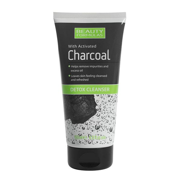 Beauty Formulas Charcoal Detox Cleanser, 150ml