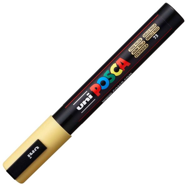 Uni-Ball Posca Medium Bullet Tip Marker - Straw Yellow