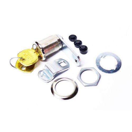 National C8053-C390A-14A Nickel Disc Tumbler Cam Desk Drawer Cabinet Lock