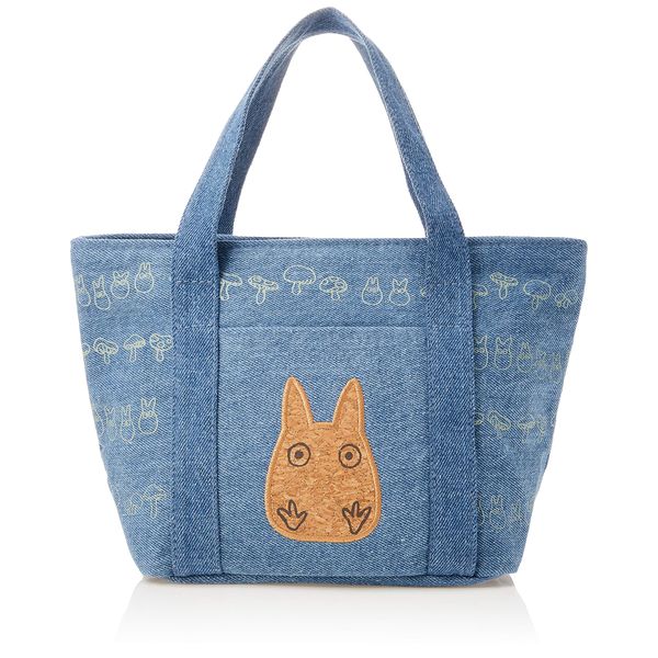 Totoro Denim Fabric Lunch Bag