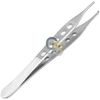 G.S 1 Premium Grade 5 Hole ADSON Tissue Forceps Platform 4.75"