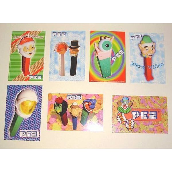 Set of Seven PEZ Postcards
