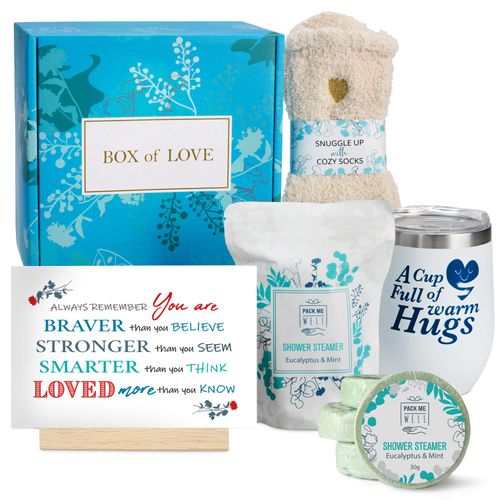 Chemo Care Package for Women, Care Package for Miscarriage, 22 Things to Bring to Chemo, Breast Cancer Baskets for Women