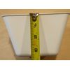 Square 1.2 Quart (2 pcs Black & 2 pcs White) Hanging Feed & Water Cage Cups