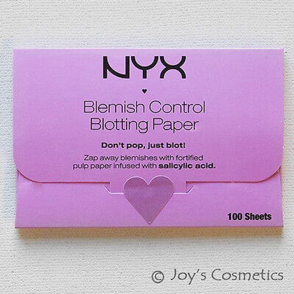 1 NYX Fresh Face Blotting Paper - Blemish Control " BPRBC " *Joy's cosmetics*