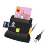 ZOWEETEK IC Card Reader, Card Reader, My Number Compatible, SD Card Reader, Compatible with CAC/SD/Micro SD (TF)/SIM Smart Card Reader, Plug & Play USB Connected IC Chip Card, Multifunctional,
