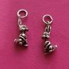 Sterling Silver Bunny Rabbit Easter 3D Charm Pendant 925 USA New
