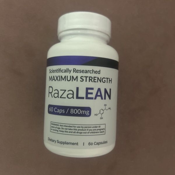 RazaLEAN Maximum Strength 610 mg Dietary Supplement Healthy 60 Caps 05/2026 Seal