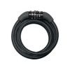 MasterLock Cable Lock, 4-Digit, 1.2 m, O8 mm, Black