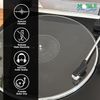 Acrylic Anti-Static Slipmat for Vinyl Record Player Turntable Platter Mat Clear