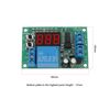 ECSiNG 1Pc LED Trigger Countdown Timer 3-Digit Display time Relay Trigger Start 12V 1-999 Seconds for Timer Alarm Clock 60x40x17mm