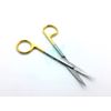 Gold Handle IRIS Micro Dissecting Scissors Curved 4.5"