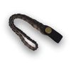 Secure Universal Brown Leather Walking Stick Wrist Loop