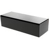 Plymor Black Acrylic Rectangular Display Base, 16" W x 6" D x 4" H