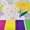 PaulStore Make 2 Easter Mosaics - Decorate Your Own - Easter Craft Kit