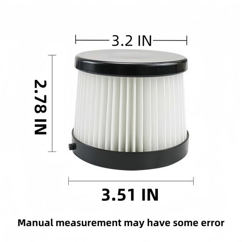 DCV501HB DCV5011H Replacement HEPA Filters. Compatible With DEWALT 20V Vacuum Cordless Handheld Vacuum Filter. Compared To Part DCV5011H DCV501HB Filter. Washable And Reusable Kits.4 Packs