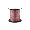 Red Holographic Plastic Craft Lace Lanyard Gimp String Bulk 50 Yard Roll