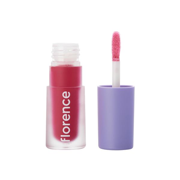 florence by mills Be A VIP Velvet Liquid Lipstick, Obsessed (deep fuchsia), 0.13 oz/ 3.8g