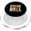 Dodgeball Player Dodge Ball Game PopSockets PopGrip for MagSafe