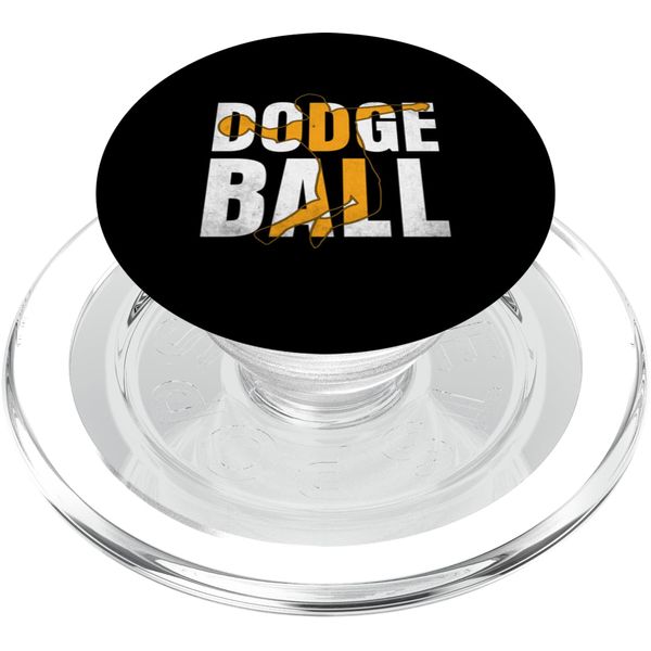 Dodgeball Player Dodge Ball Game PopSockets PopGrip for MagSafe
