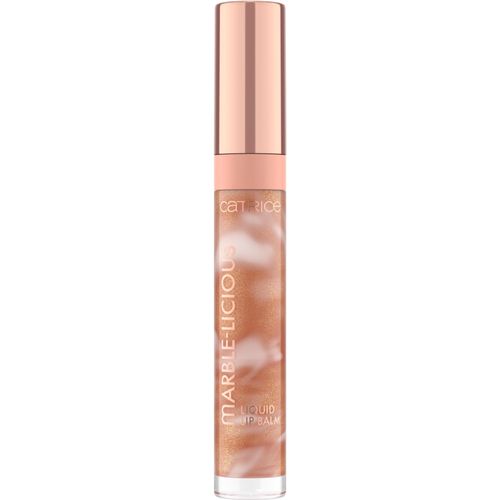 Catrice Marble-licious Liquid Lip Balm, No. 030, Nude, Nourishing, with Oils, Natural, Glossy, Vegan, Paraben-Free, No Microplastic Particles, Nanoparticles Free, Pack of 1 (4 ml)