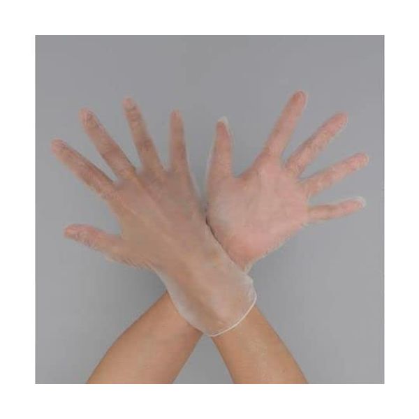 [ESCO] EA354GA-122 Gloves, PVC No Powder, 100 Sheets (M)
