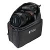 KANI AC-007 811028 Camera Bag, Black, Inner Case, Foldable, Flat Storage, Top Drawstring, Polyester