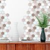 WALPLUS WT3D3025, Oney Hexa Brown-wt3d3025, One Size