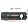 14x1 LH (Left Hand) Muzzle Brake - All Steel Construction 